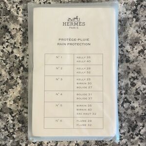 Authentic Hermes Raincoat #1 Kelly 35&40